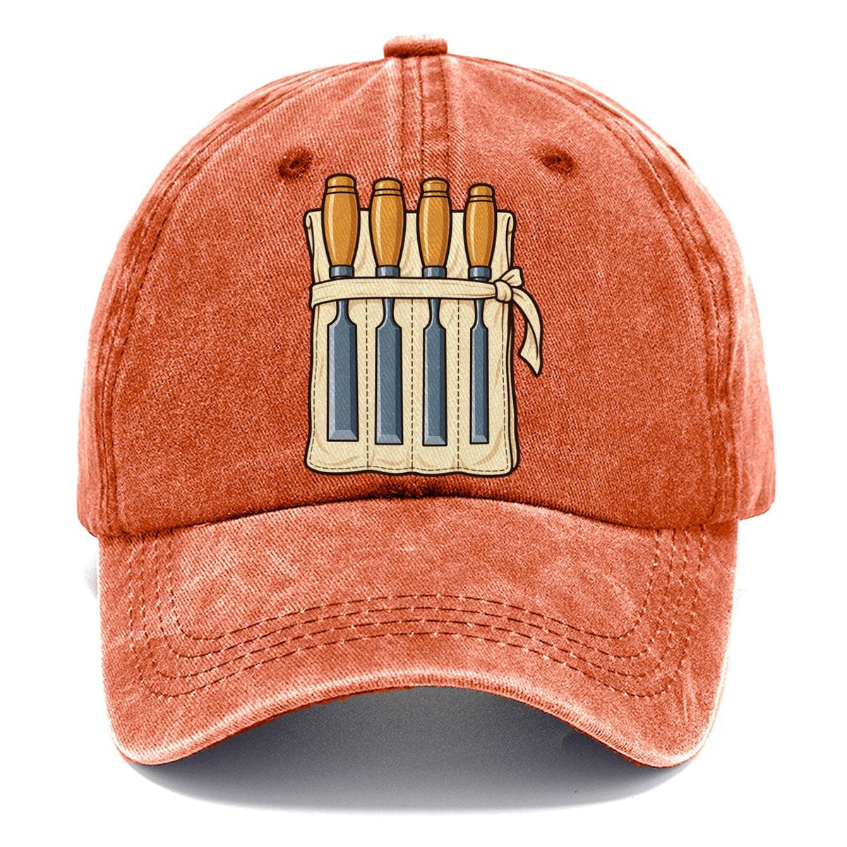 Chisel Roll Woodworking Classic Cap – Terracotta Clay