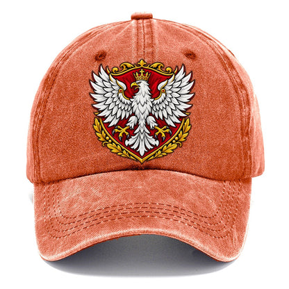 Poland Heraldic Crest Country Logos Classic Cap – Terracotta Clay