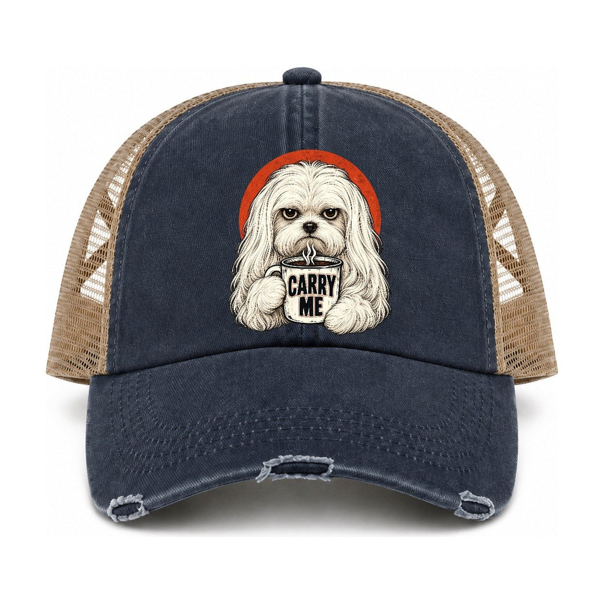 Navy-Khaki — front view