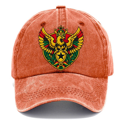 Ghana Heraldic Crest Country Logos Classic Cap – Terracotta Clay