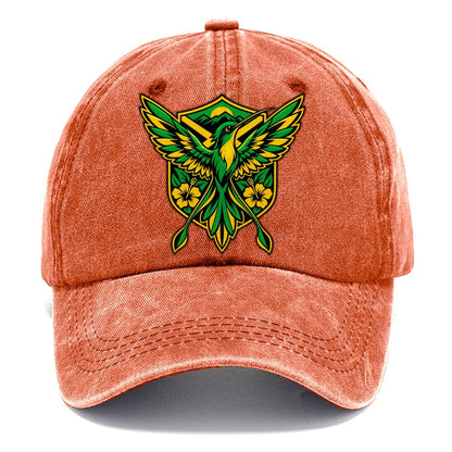Jamaica Minimal Emblem Country Logos Classic Cap – Terracotta Clay