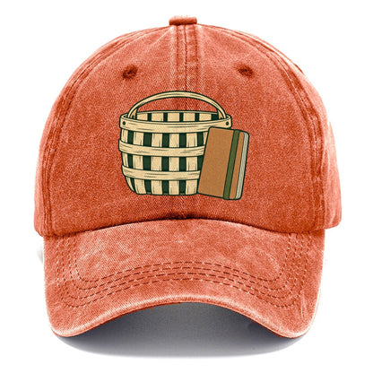 Basket And Field Notebook Foraging And Mycology Classic Cap – Terracotta Clay