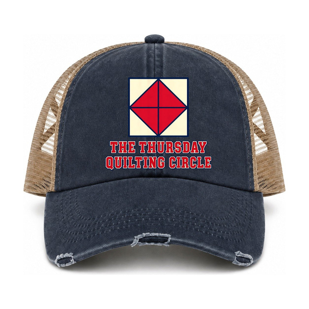 Navy-Khaki — front view
