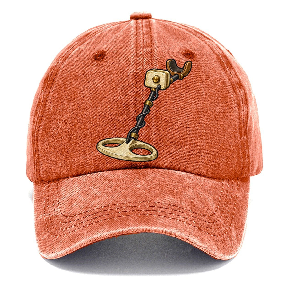 The Detector Treasure Hunting Classic Cap – Terracotta Clay