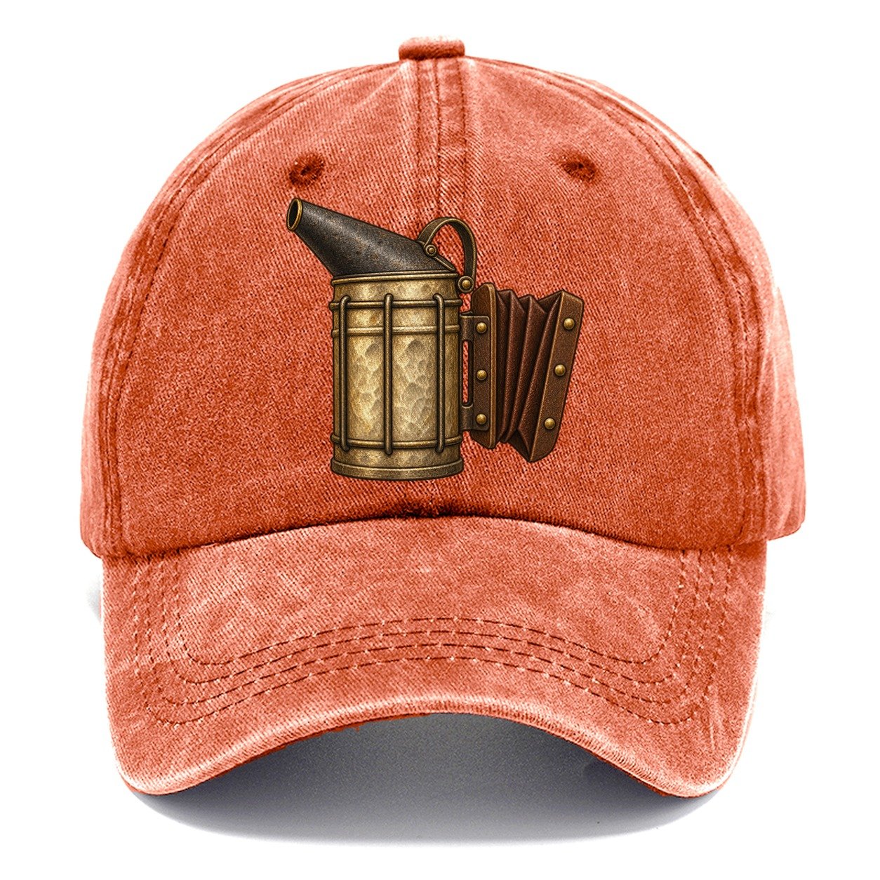Tin Bee Smoker Beekeeping Classic Cap – Terracotta Clay