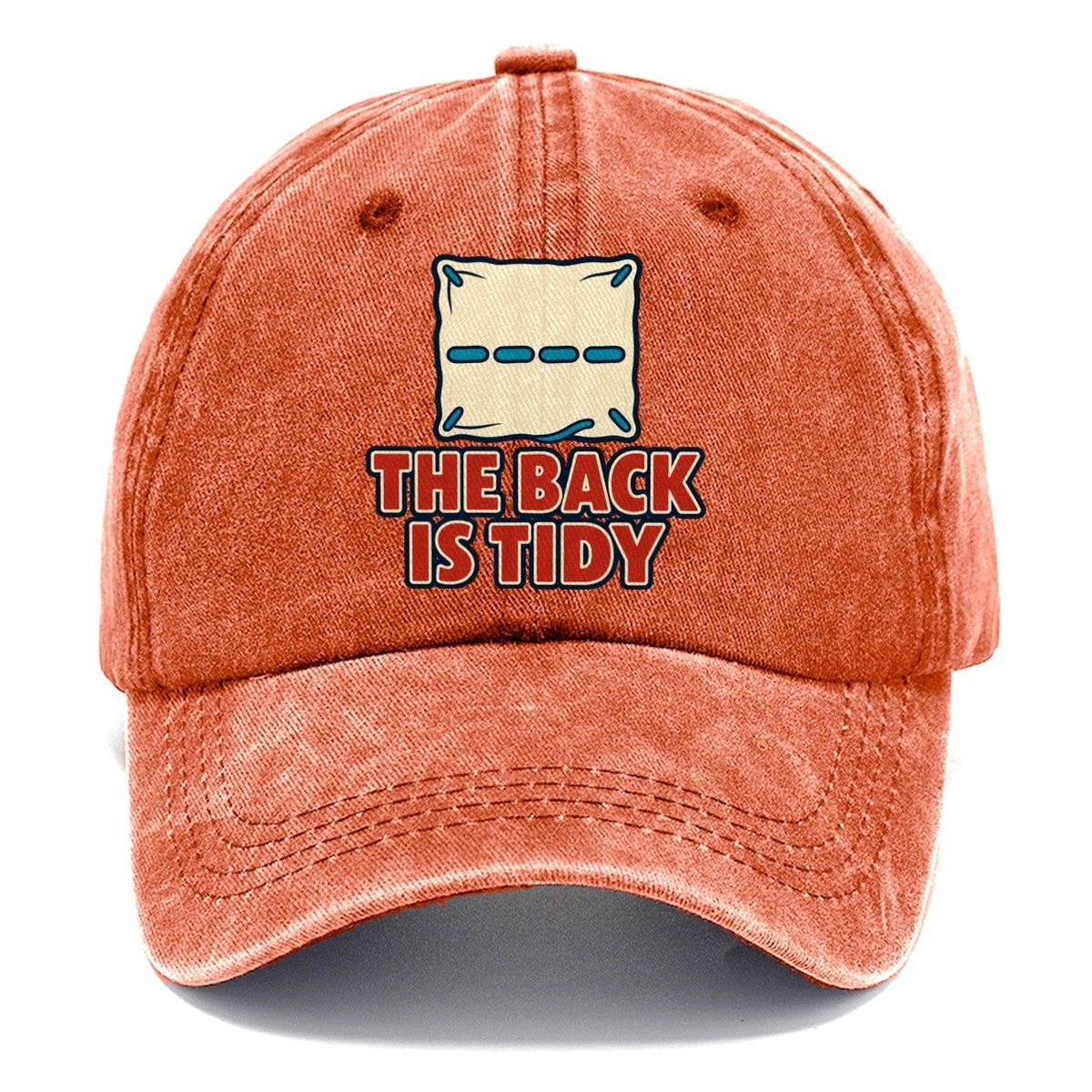 The Back Is Tidy And Needlework Classic Cap – Terracotta Clay