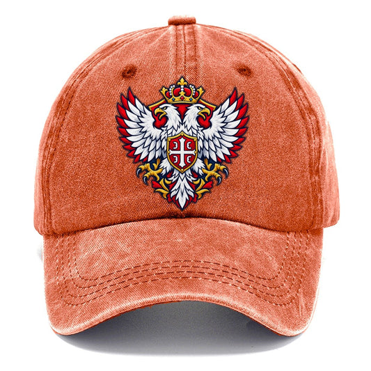 Serbia Minimal Emblem Country Logos Classic Cap – Terracotta Clay