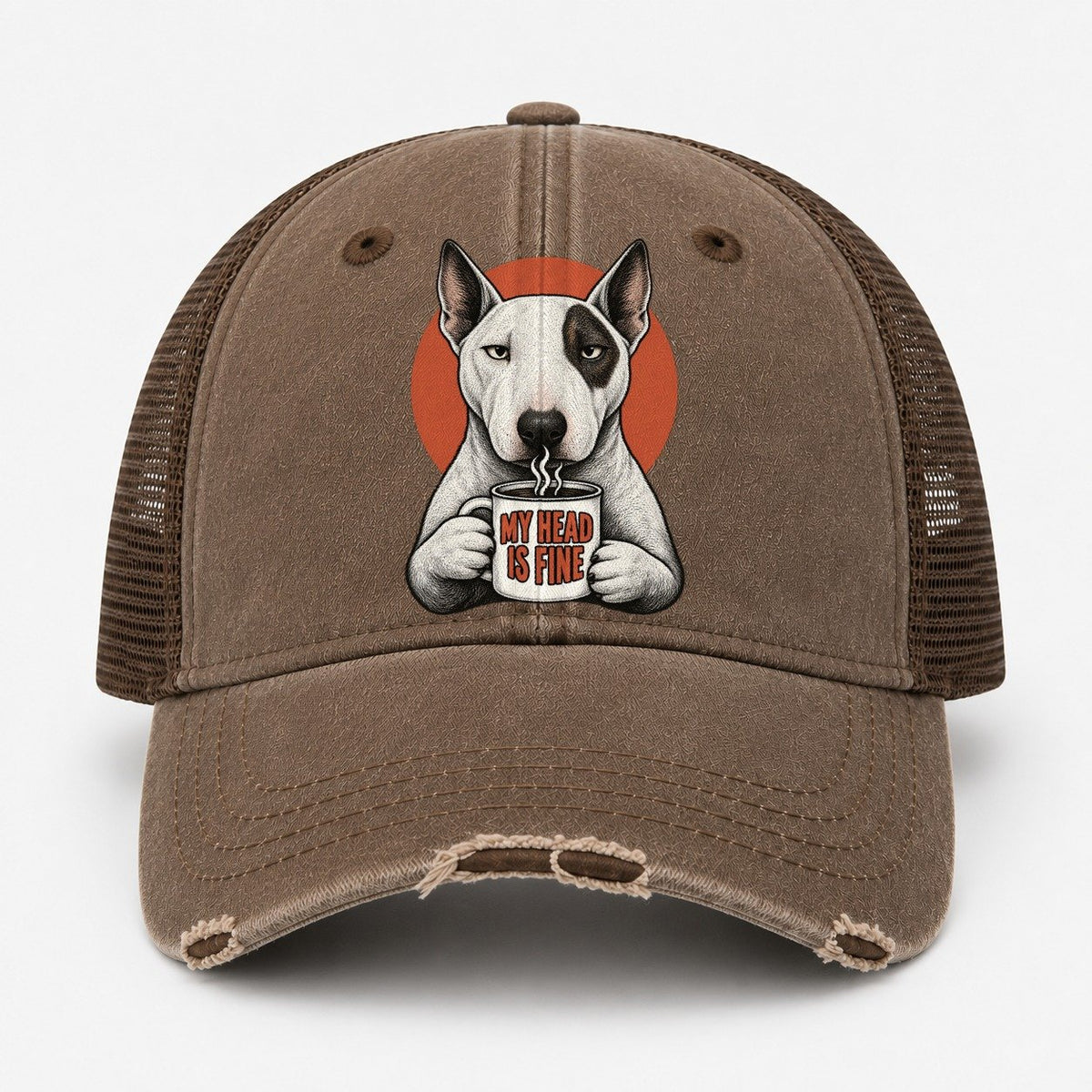 Coffee — front view