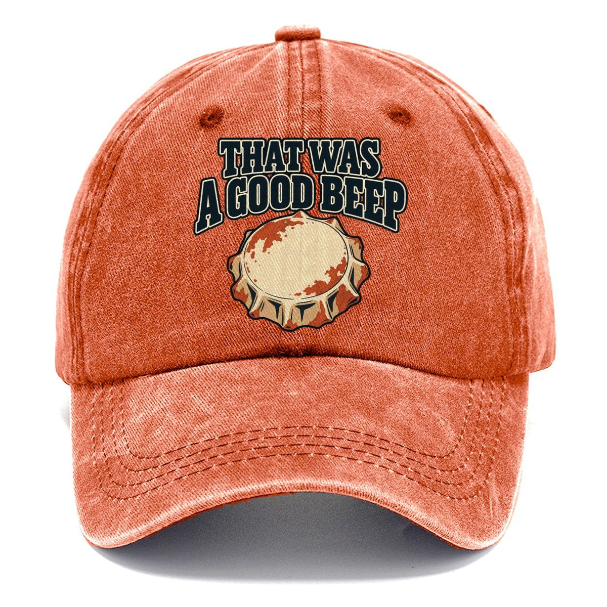 That Was A Good Beep Treasure Hunting Classic Cap – Terracotta Clay