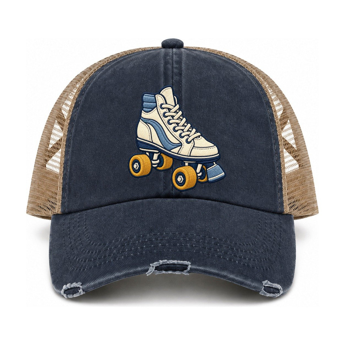 Navy-Khaki — front view