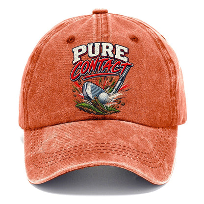 Pure Contact Golf Life Classic Cap – Terracotta Clay