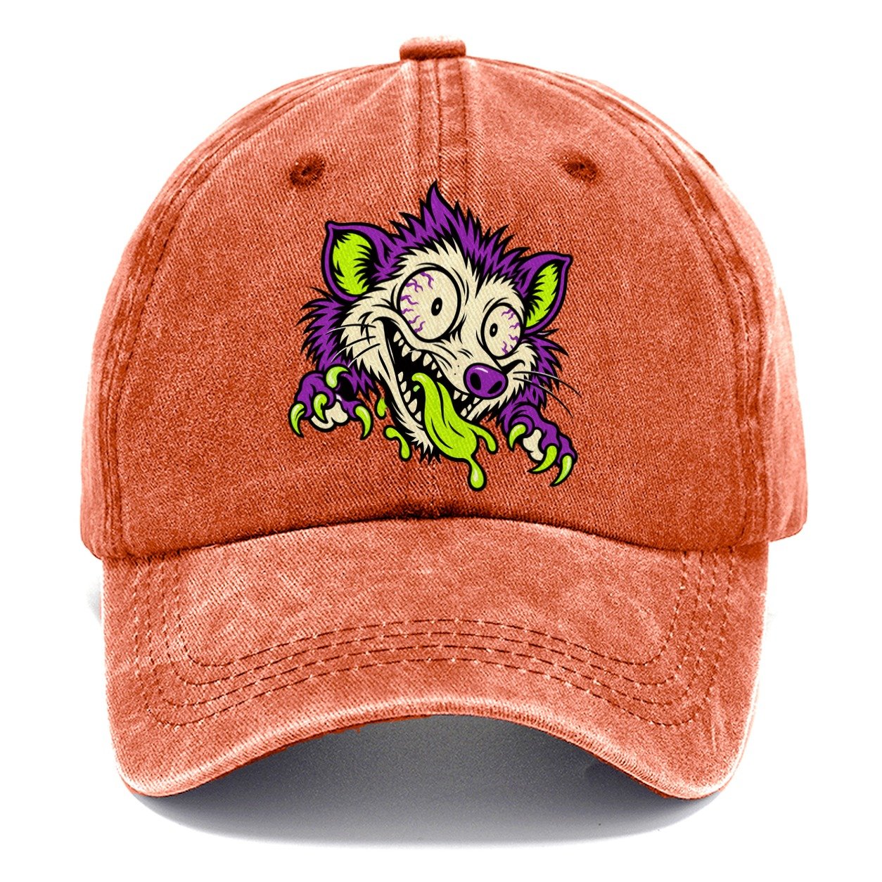 Wild Eyed Possum Crazy Styles Classic Cap – Terracotta Clay