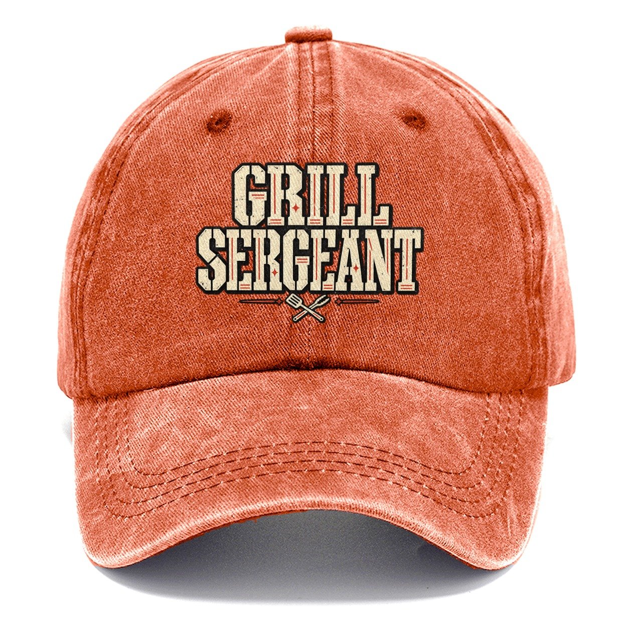 Grill Sergeant American Wit Classic Cap – Terracotta Clay