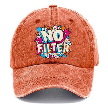 No Filter Crazy Styles Classic Cap – Terracotta Clay