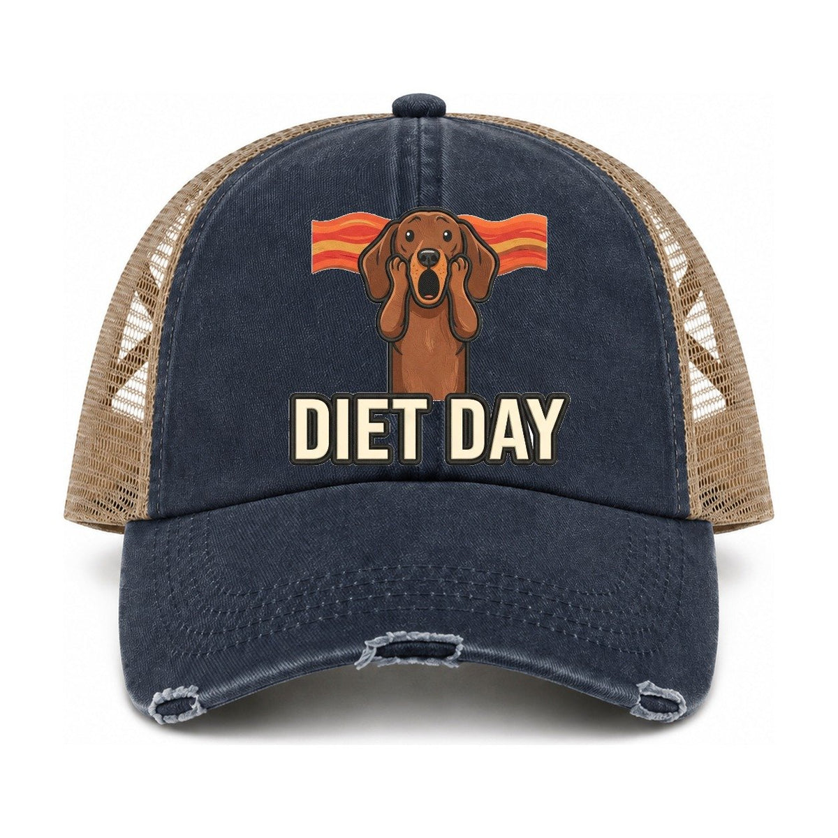 Navy-Khaki — front view