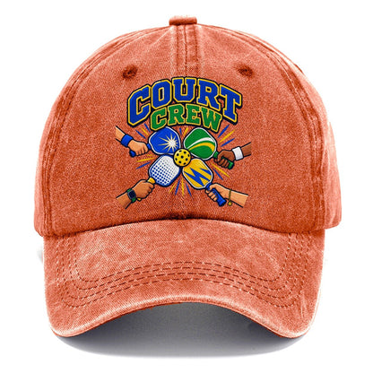 Court Crew Pickleball Life Classic Cap – Terracotta Clay