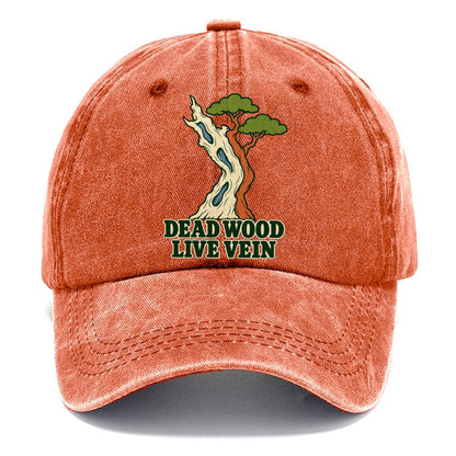 Dead Wood Live Vein Bonsai Classic Cap – Terracotta Clay