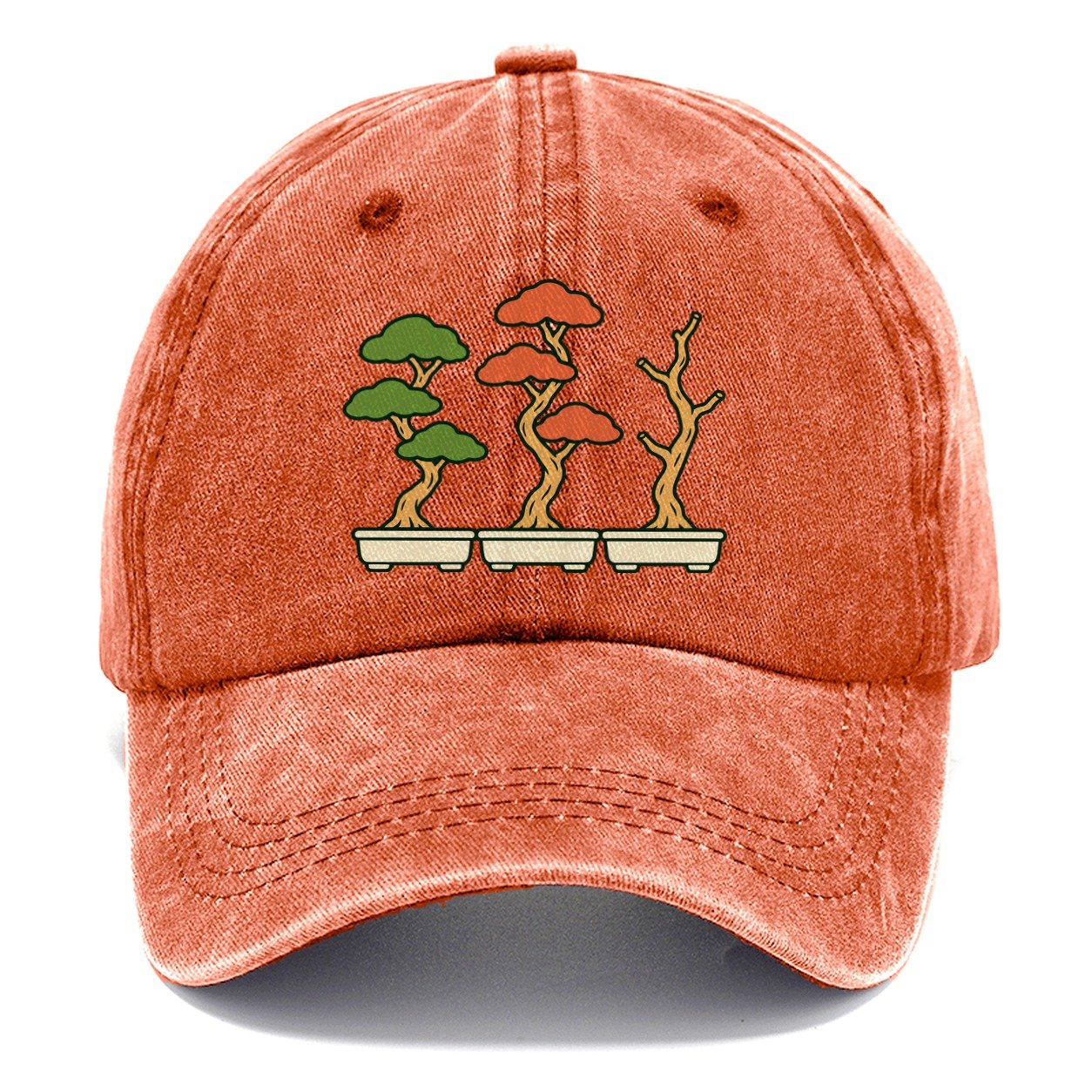 Three Season Set Bonsai Classic Cap – Terracotta Clay