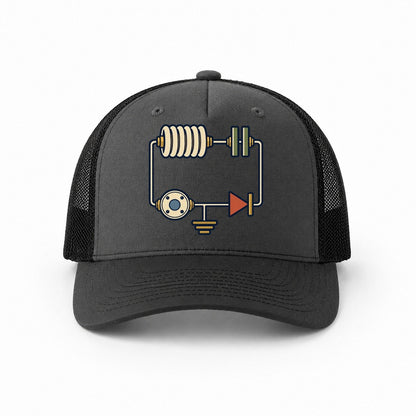 Dark Grey-Black — front view