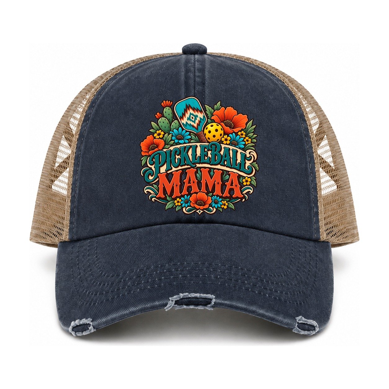 Navy-Khaki — front view