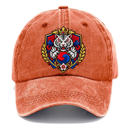 South Korea Heraldic Crest Country Logos Classic Cap – Terracotta Clay