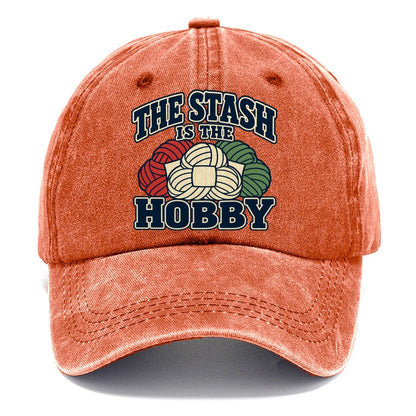 The Stash Is The Hobby Yarn Crafts Classic Cap – Terracotta Clay