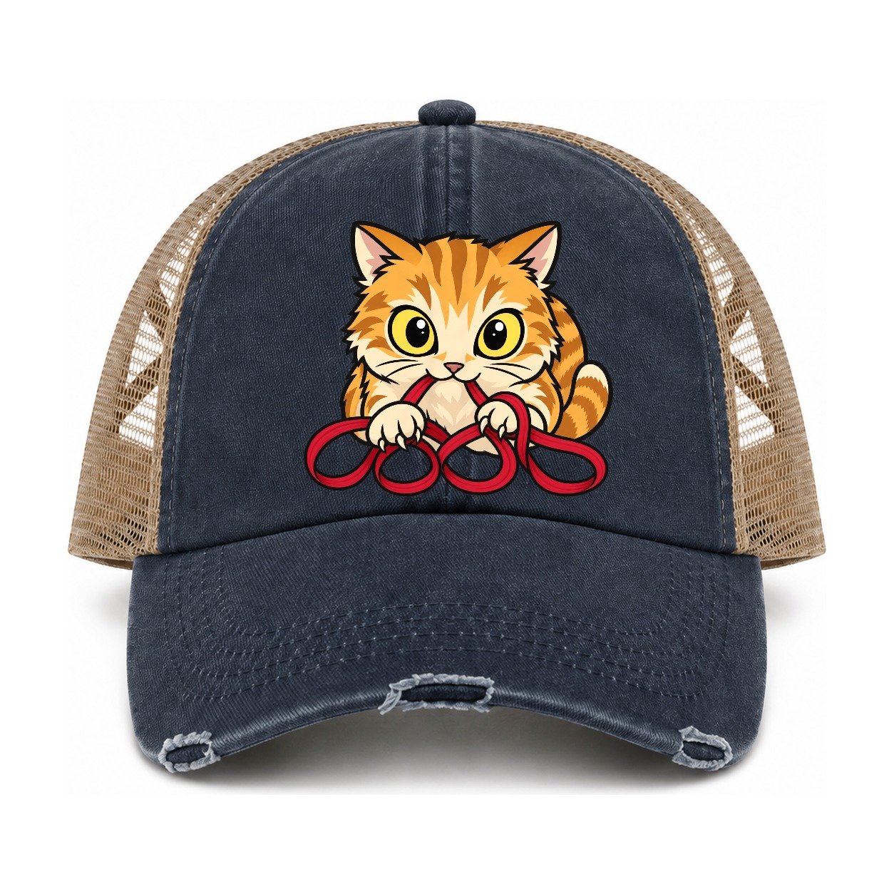 Navy-Khaki — front view
