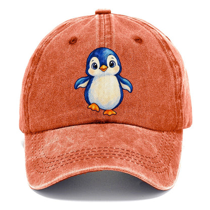 Penguin Front Waddle Sea Sprite Classic Cap – Terracotta Clay