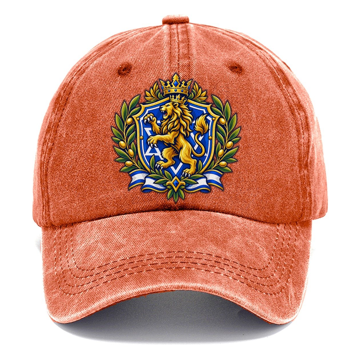 Israel Heraldic Crest Country Logos Classic Cap – Terracotta Clay