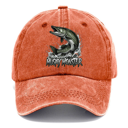 Musky Monster Classic Cap – Terracotta Clay