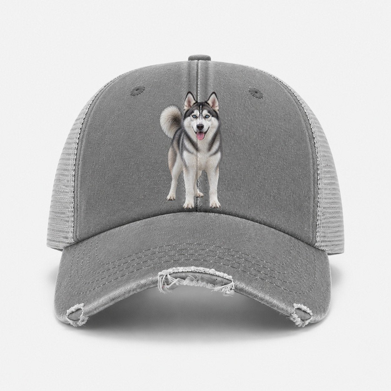 Grey — front view