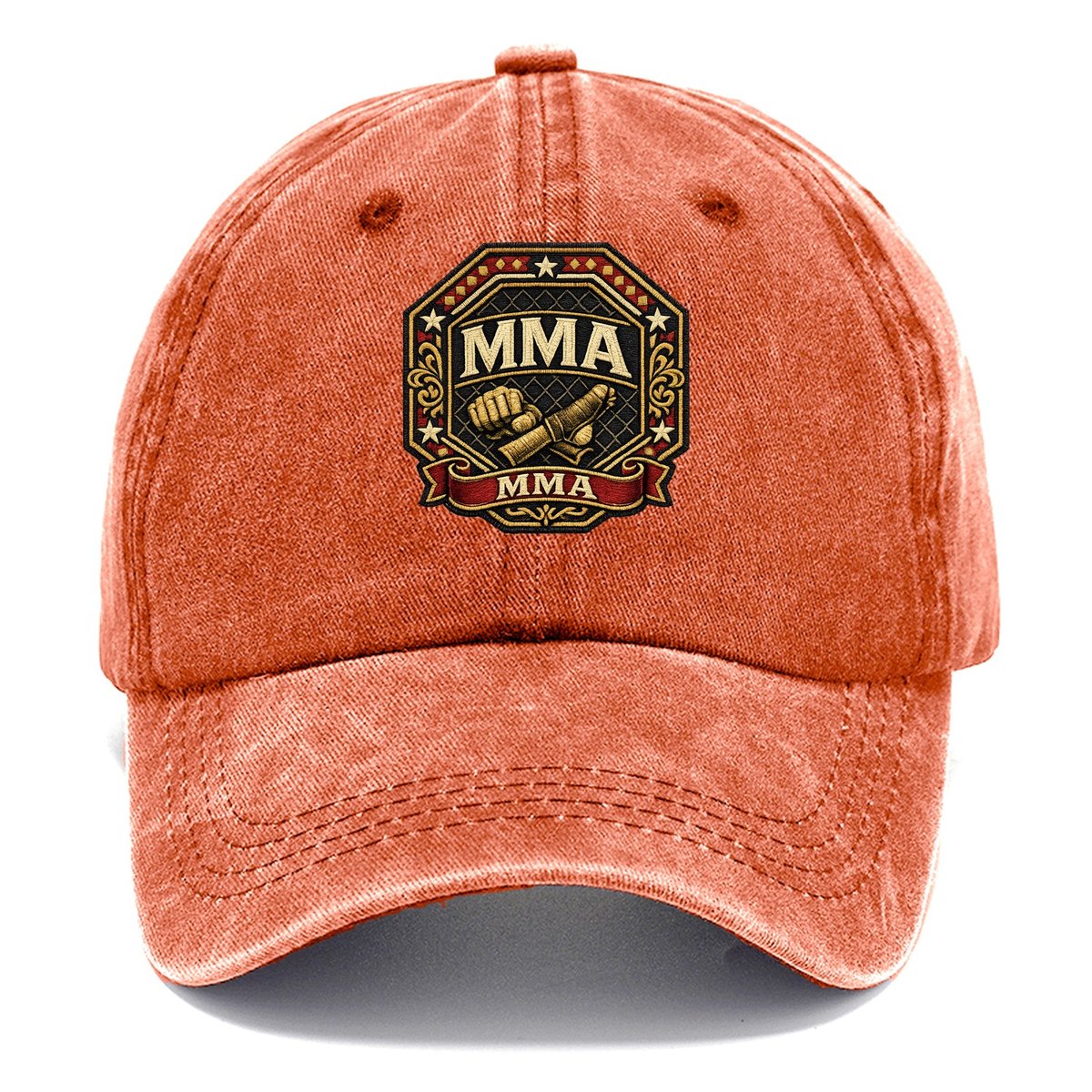 Mma Fighter Classic Cap – Terracotta Clay