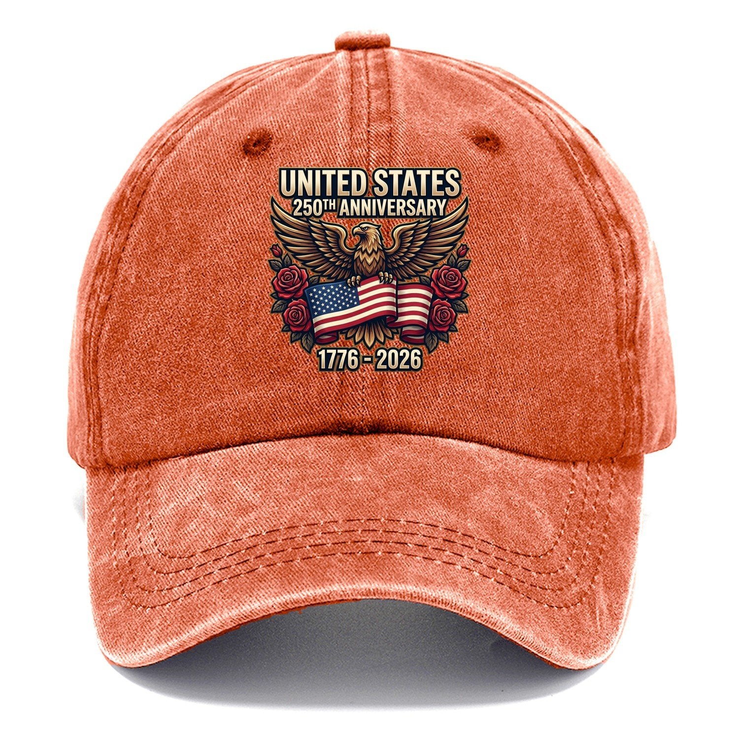 Eagle Flag Roses 250Th Classic Cap – Terracotta Clay