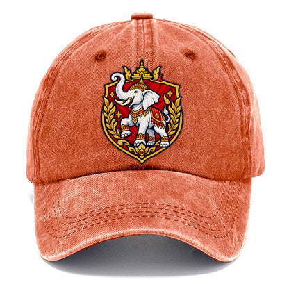 Thailand Heraldic Crest Country Logos Classic Cap – Terracotta Clay