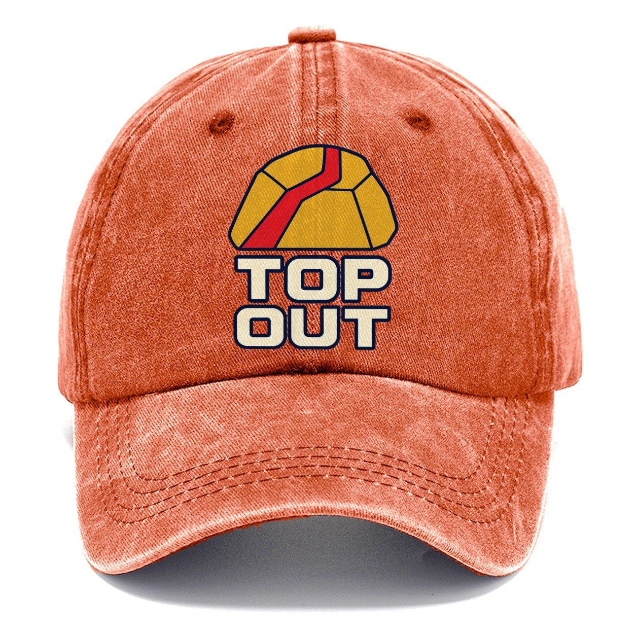 Top Out Rock Climbing Classic Cap – Terracotta Clay