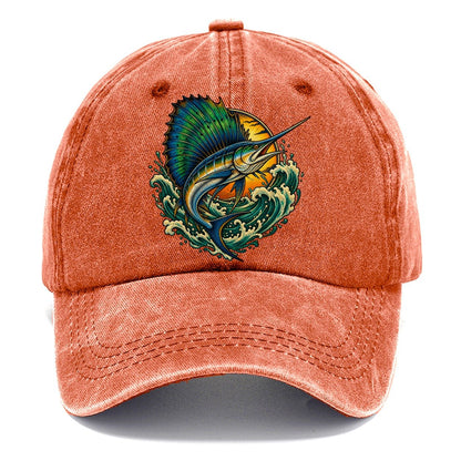 Sailfish Spearhead Fishing Club Classic Cap – Terracotta Clay