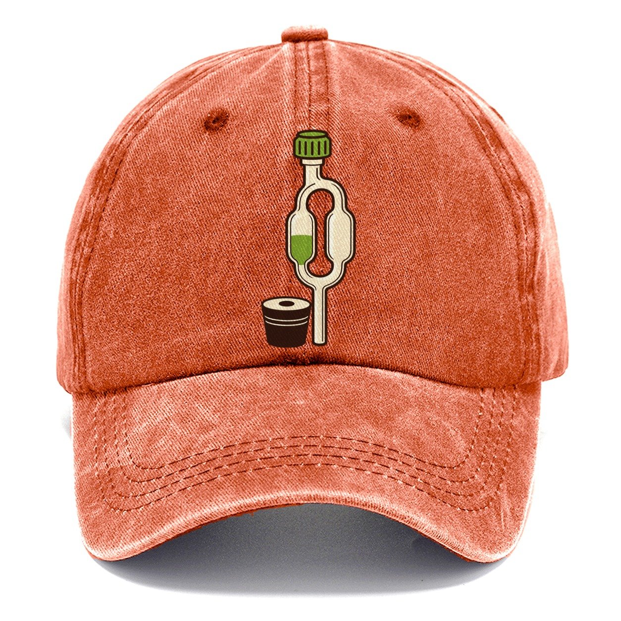 Airlock And Stopper Study Homebrewing Classic Cap – Terracotta Clay