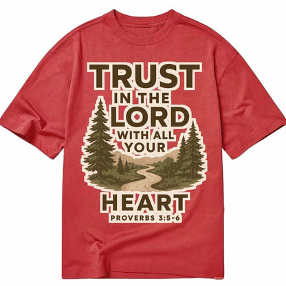 Proverbs 35 6 Path Classic T-shirt – Red