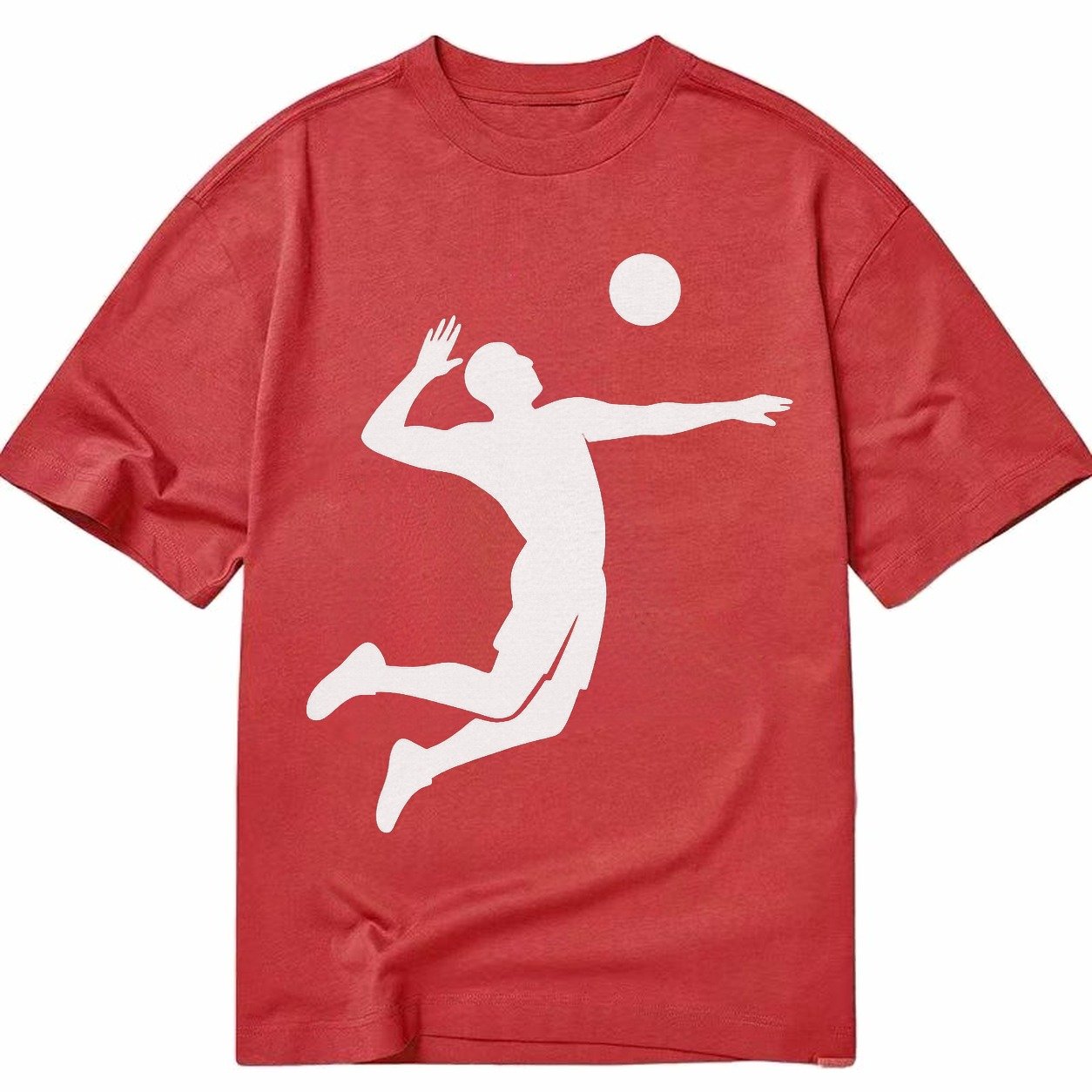 Volleyball Spike Classic T-shirt – Red