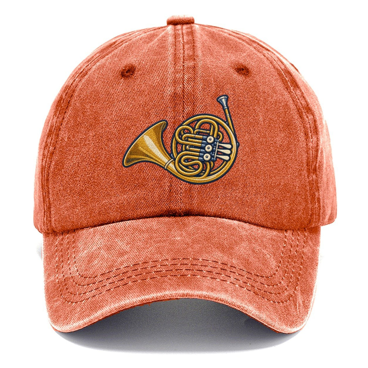 French Horn Tiny Solo Marks Classic Cap – Terracotta Clay