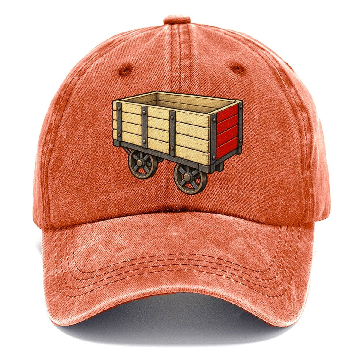 Open Goods Wagon Model Railways Classic Cap – Terracotta Clay