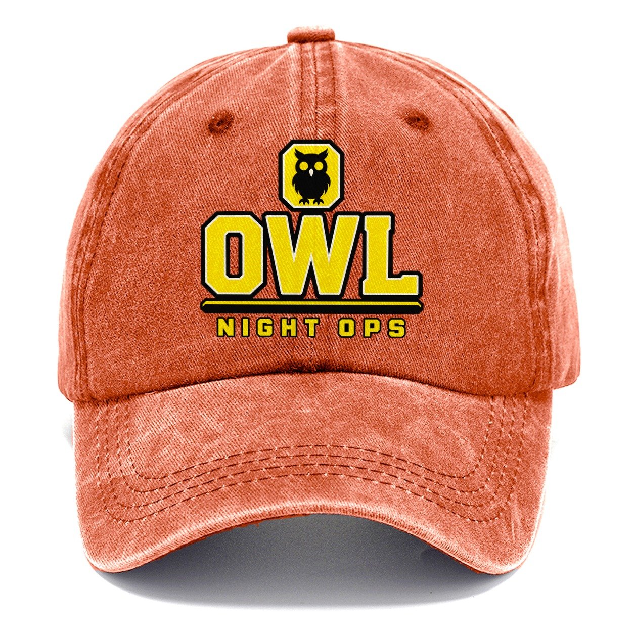 Owl Night Ops Heavy Duty Classic Cap – Terracotta Clay