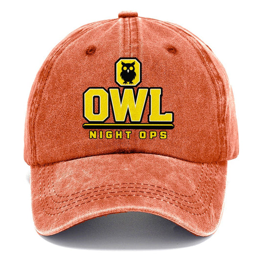 Owl Night Ops Heavy Duty Classic Cap – Terracotta Clay