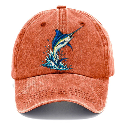 Marlin Leap Fishing Elegant Classic Cap – Terracotta Clay