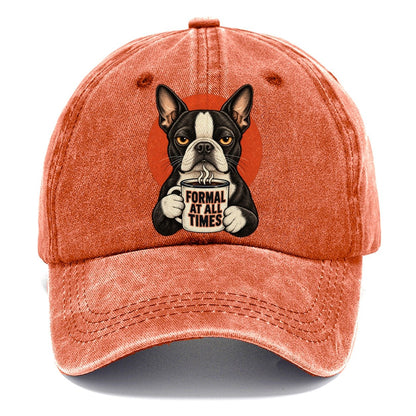 Boston Terrier Mug Truths Dog Mug Truths Classic Cap – Terracotta Clay