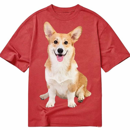 Welsh Corgi Owner Owner Classic T-shirt – Red