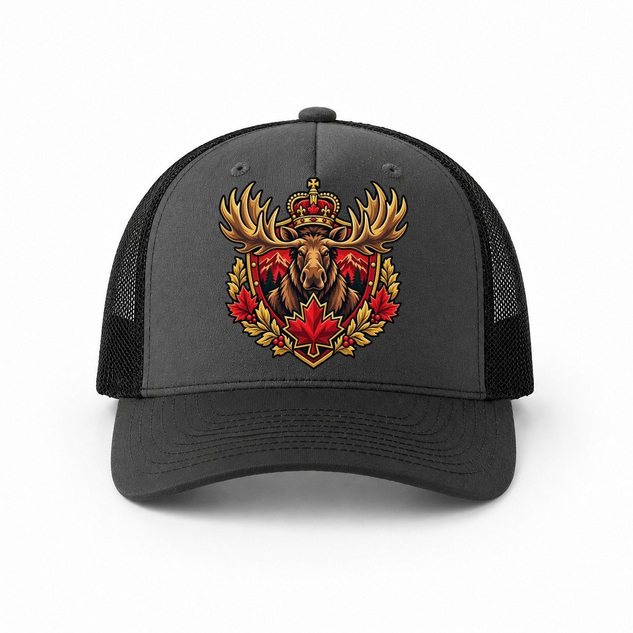 Dark Grey-Black — front view