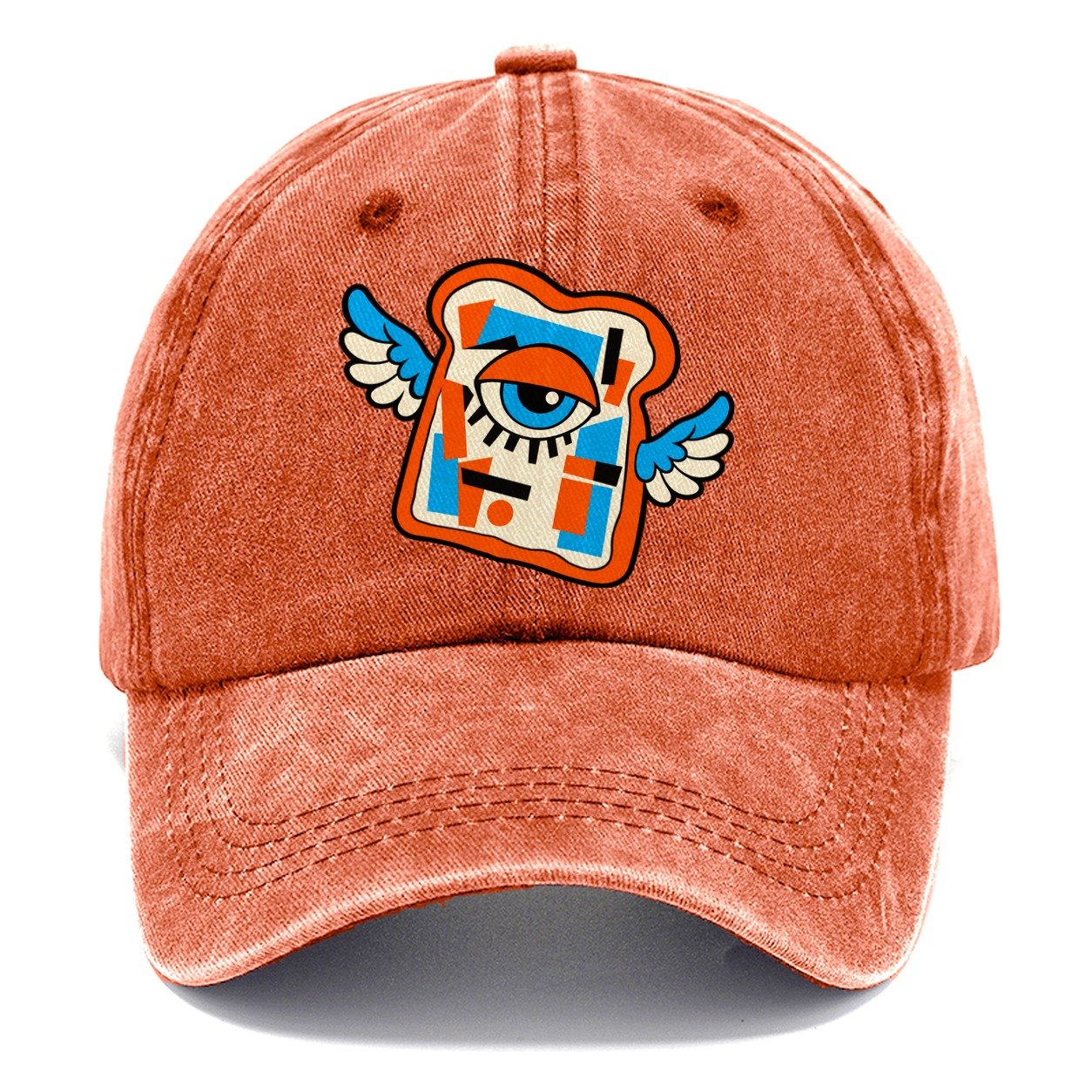 Toast With Wings Crazy Styles Classic Cap – Terracotta Clay