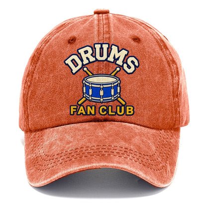 Drums Fan Club Classic Cap – Terracotta Clay