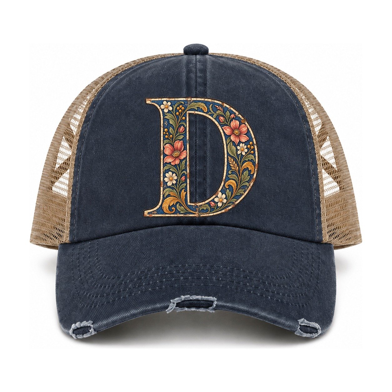 Navy-Khaki — front view
